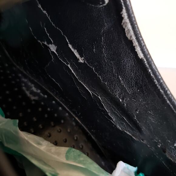 Cole Haan Men's Black Leather Lace Up Casual Dress Shoes Size 12 - Picture 9 of 10